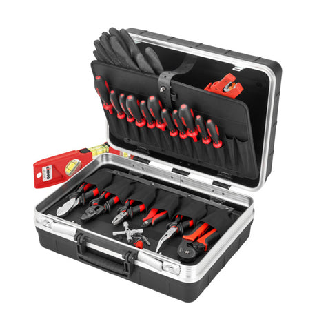 Technikerkoffer Industrie PRO, mit 20 Werkzeugen