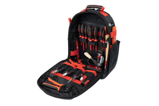 Lehrlingsrucksack ECO PLUS, bestückt mit 29 Werkzeugen