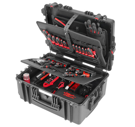 GIGANT XL Werkzeugk.-Trolley, mit 22 Werkzeugen