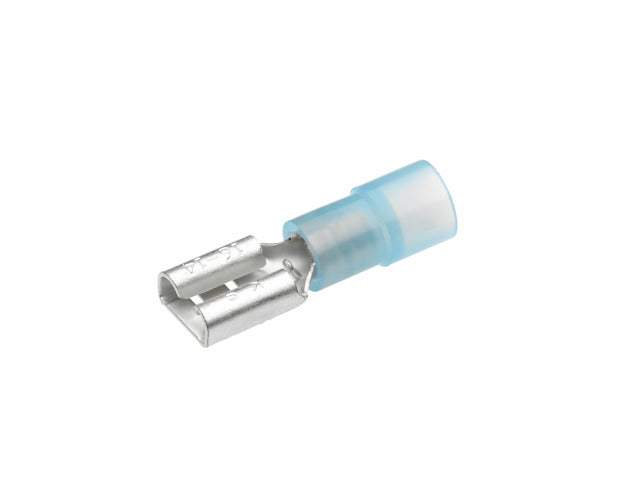 Flachsteckhülse 1,5-2,5mm², Steckermaß 6,3x08mm, blau