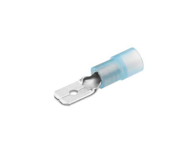 Flachsteckzunge 6,3 isoliert, blau, 1,5-2,5mm²