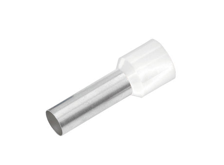 Foto: Aderendhülse isoliert, 0,5mm², L1=6mm, weiß