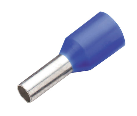 Foto: Aderendhülse isoliert, 16mm², L1=12mm, blau