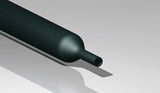 Schrumpfschlauch 25,4/8,5 mm, 1,22m, dünnw+kleber, schwarz