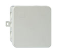 Foto: AP-K-Abzweigdose 100x100xt40mm, Schneideinführung-IP54 grau