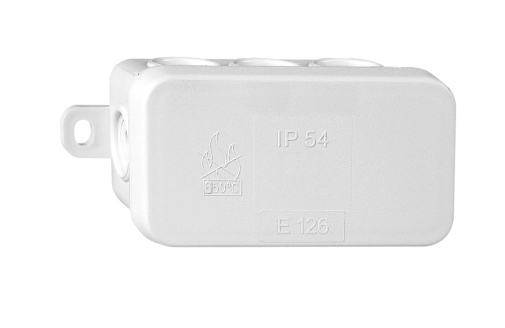 AP-K-Abzweigdose 85x44xt40mm,Schneideinführung-IP54 grau