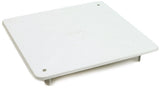 Foto: PVC-Randdeckel, 200x200 mm, weiß