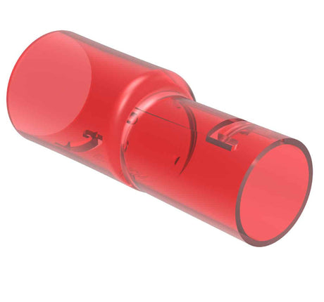 Übergangsmuffe M20/M25 transparent-rot