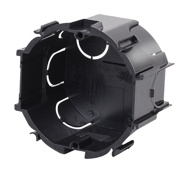 UP-Kombi Schalterdose d67xt45mm, schwarz, PS