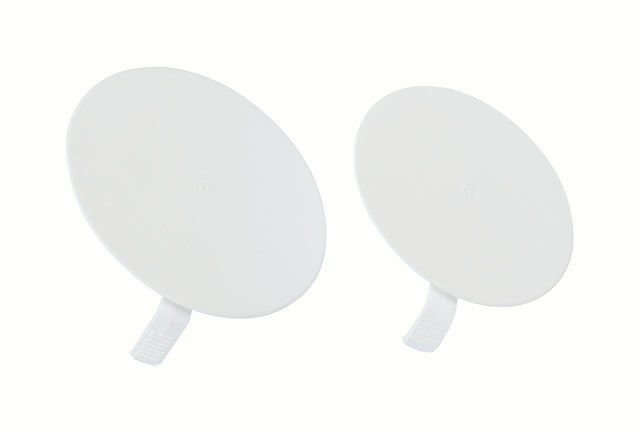 Foto: Universal-Federsteckdeckel d60mm, weiß