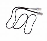 Foto: Patchkabel RJ45/RJ45 ungeschirmt Telefon ISDN schwarz 2,0m