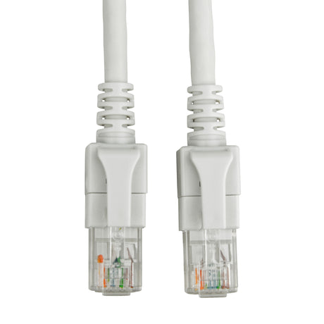 Foto: LED Patchkabel RJ45 ungeschirmt Cat.6, LS0H, grau, 2,0m