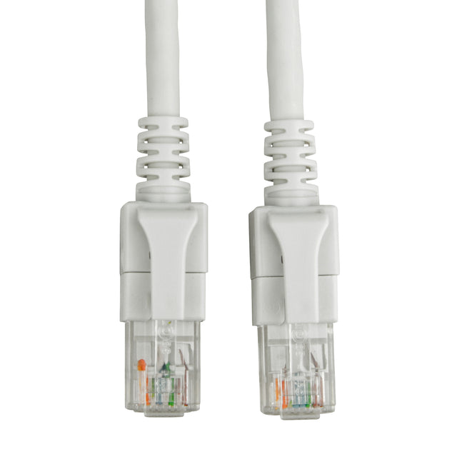Foto: LED Patchkabel RJ45 ungeschirmt Cat.6, LS0H, grau, 2,0m