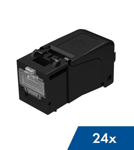 Buchse RJ45 ungeschirmt Cat.6A, AWG 24-22, 24 Stück Box
