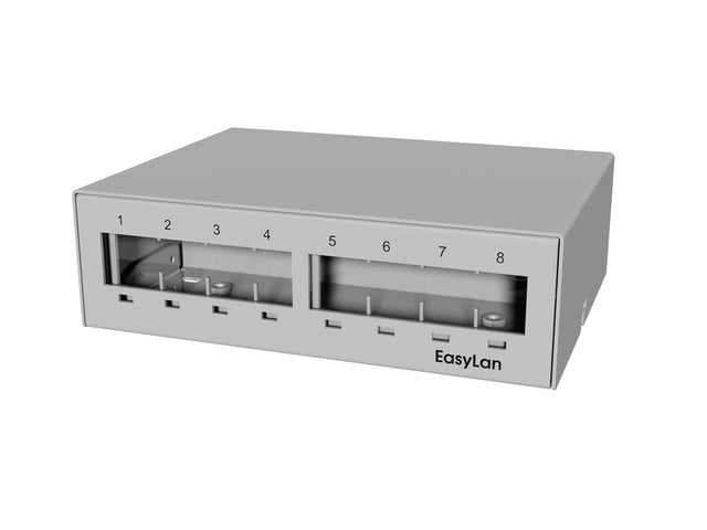 preLink/fixLink Aufbau-Consolidation Point Panel 8xRJ45