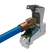 preLink SL RJ45 geschirmt Cat.6a, AWG 24-22, VPE:1