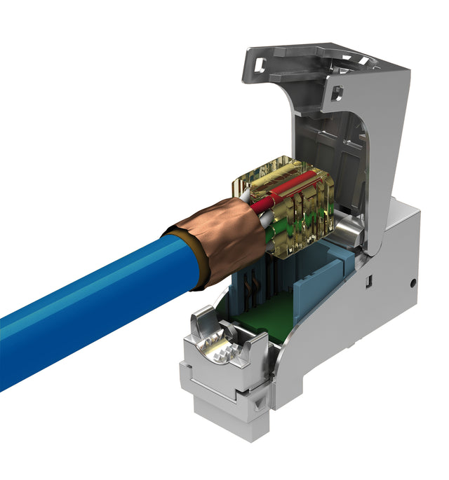 preLink SL RJ45 geschirmt Cat.6a, AWG 24-22, VPE:24