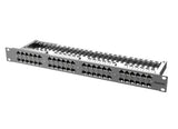 preLink RZ-Panel 19" 1HE 48x RJ45 Cat.6a, AWG 24-22