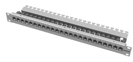 preLink/fixLink Panel 19" 1HE 24xRJ45 RAL7035
