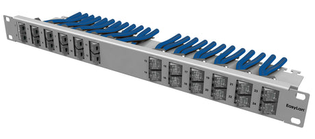 preLink/fixLink Winkelpanel 1HE, 19", Variante 1