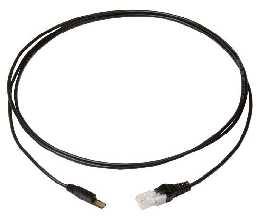 Patchkabel Tera auf RJ45, 1-paarig, ungeschirmt, grau, 3,0m
