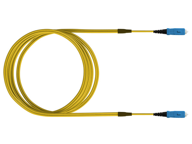 LWL Patchkabel Premium, Simplex, SC/SC, E09/125, OS2, 1m