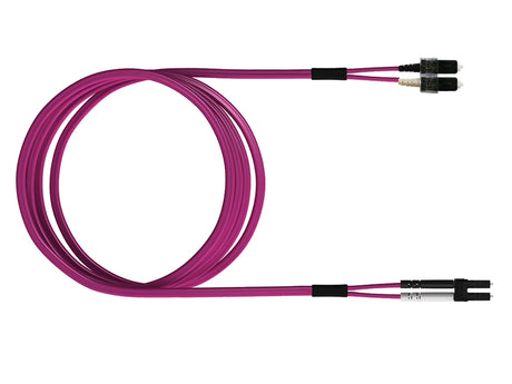 LWL Patchkabel Premium, Duplex, LCD/SCD, G50/125, OM4, 7,5m