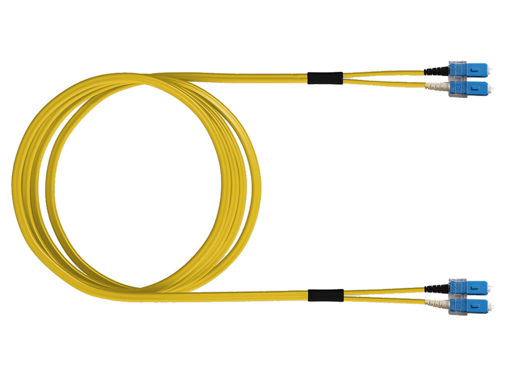 LWL Patchkabel Premium, Duplex, SCD/SCD, E09/125 OS2, 5m