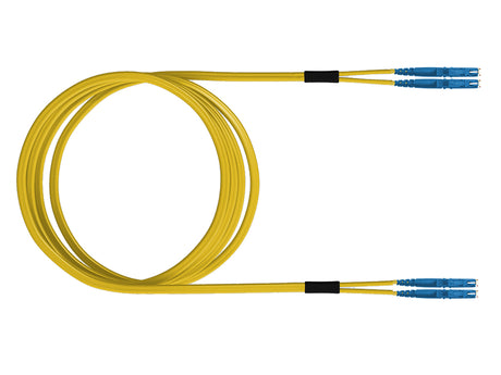 LWL Patchkabel Premium, Duplex, E2000/E2000, E09/125 OS2 10m