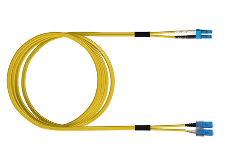 LWL Patchkabel Premium, Duplex, LCD/SCD, E09/125, OS2, 1m