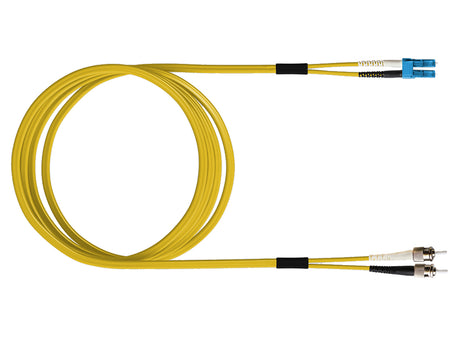 LWL Patchkabel Premium, Duplex, LCD/ST, E09/125, OS2, 10m
