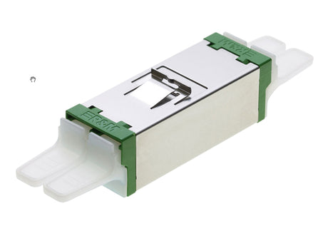 LWL-Kupplung E2000-Compact-Duplex Polymer Singlemode-APC
