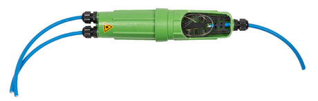 Foto: Abzweigmuffe 1-FO-AM/Schrumpf, 3x M16