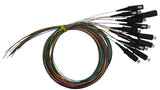 LWL Pigtail SC, 50/125µm OM3, 2,0m, 12Stk, Klasse B, färbig