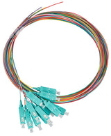Foto: LWL Pigtail SC, 50/125µm OM3, 2,0m, Easy Strip, 12Stk