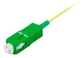 Foto: LWL Pigtail SC/APC, 9/125µm OS2, 2,0m, Easy Strip, gelb,4Stk