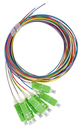 Foto: LWL Pigtail SC/APC, 9/125µm OS2, 2,0m, Easy Strip, 8Stk