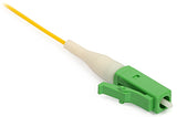 Foto: LWL Pigtail LC/APC, 9/125µm OS2, 2,0m, Easy Strip, gelb,4Stk