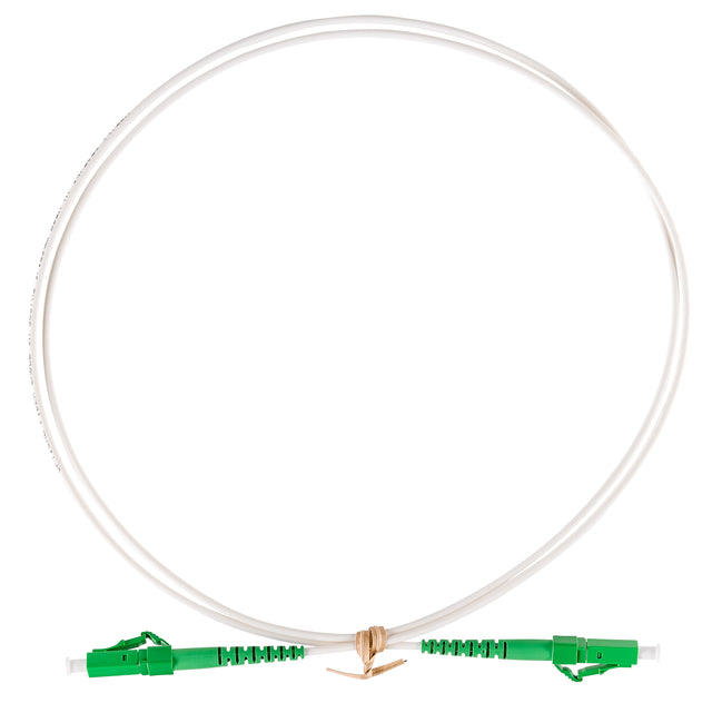 FTTH Patchkabel Simplex LC/APC - LC/APC, 9/125µm OS2,  2,0m