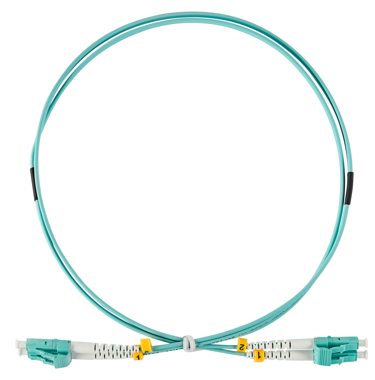 LWL Patchkabel Duplex LC/UPC - LC/UPC, 50/125µm OM3,  1,0m