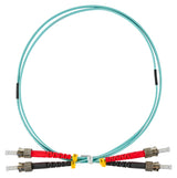 LWL Patchkabel Duplex ST/UPC - ST/UPC, 50/125µm OM3, 10,0m