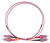 LWL Patchkabel Duplex SC/UPC - SC/UPC, 50/125µm OM4,  2,0m