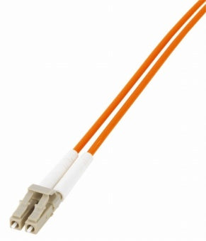 Foto: LWL Patchkabel Duplex LC/SC,50/125µm OM2,LS0H-3,orange,10,0m