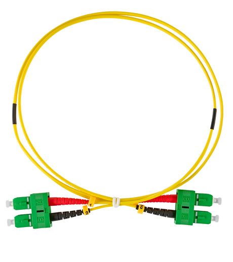 LWL Patchkabel Duplex SC/APC - SC/APC, 9/125µm OS2,  3,0m