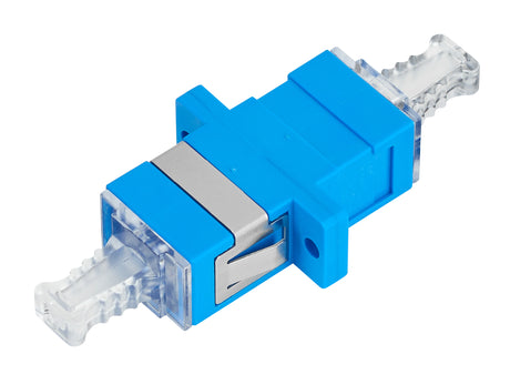 Foto: LWL Kupplung SC-Simplex,Kunststoff,Singlemode,zirc, Fl, blau
