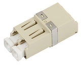 Foto: LWL Kupplung LC-Duplex, Kunststoff, Multimode,Phosphorbronze