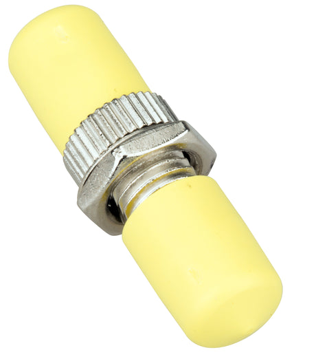 Foto: LWL Kupplung ST, Metallgehäuse, Singlemode, zirc, D-Loch,ECO