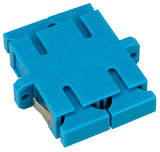Foto: LWL Kupplung SC-Duplex, Singlemode, zirc, Flansch, blau, ECO