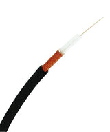 RG59 B/U Koaxkabel, 75Ohm, MIL C 17, PVC, Eca, schwarz