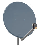 Foto: SAT Antenne 80/75cm, Alu,39dB Gain,Arm klappbar,Anthrazit